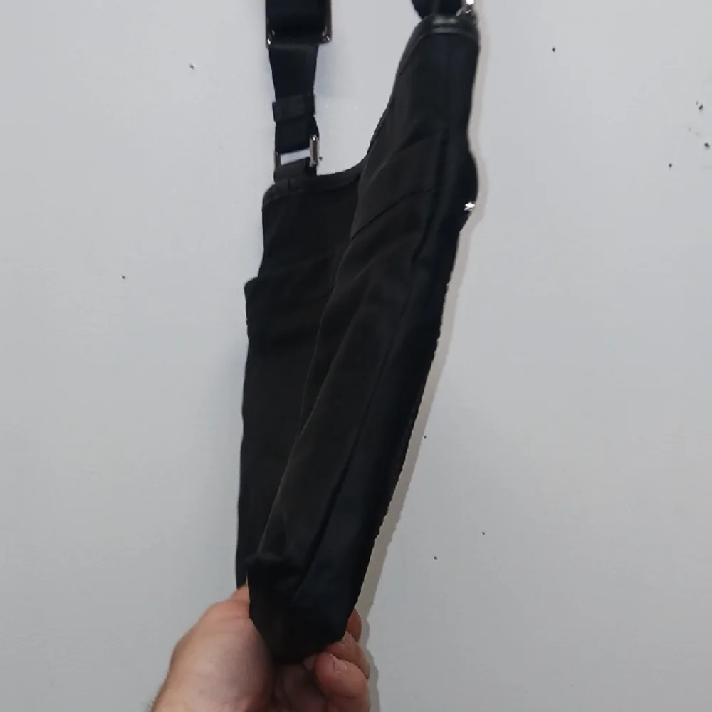 Tumi Black Messenger Bag with Adjustable Strap